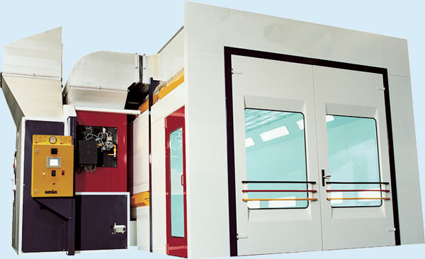 cabine à peinture